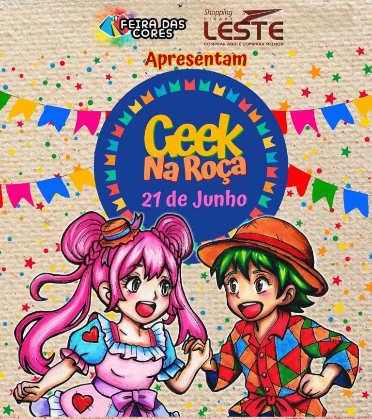 Geek na Roça une cultura pop e tradição junina em edição especial neste sábado
