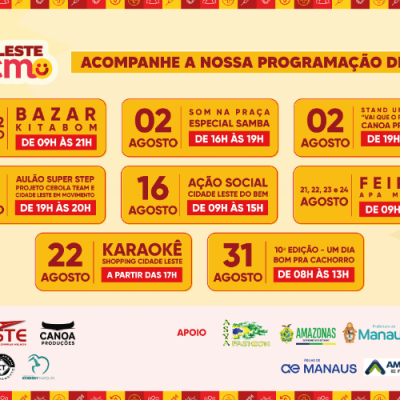 “Agosto do Bem” com música, cultura, solidariedade e cidadania na Zona Leste de Manaus