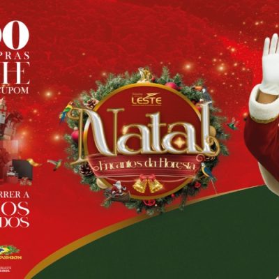 Shopping Cidade Leste lança Natal “Encantos da Floresta”, inspirado na vida ribeirinha e apresenta a campanha “Prêmios Encantados” e chegada do “Papai Noel”